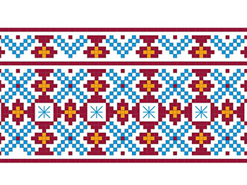 Set 10 borduri autoadezive decorative, cu motive tradiţionale româneşti, Folina08 , 7x100 cm bordura-decorativa-mobila-motive-traditionale-7019