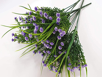 Flori artificiale mov, 30 cm înălţime