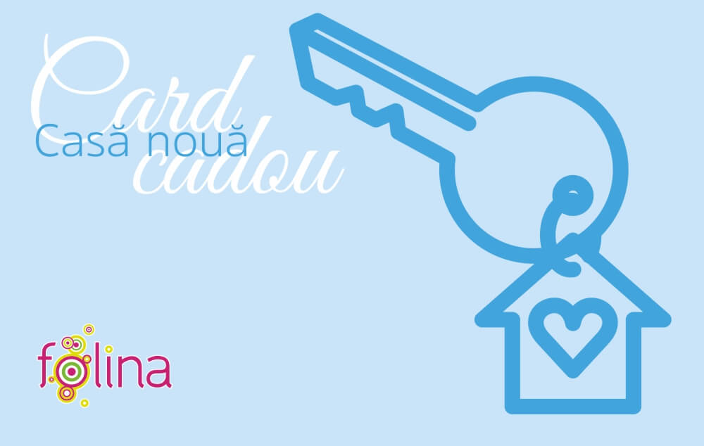 Card cadou Casa noua