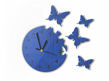 ceas-decorativ-fluturi-albastru-1578