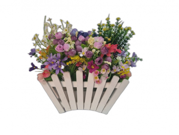 decoratiune-cu-flori-artificiale-colorale-in-cutie-alba-3197