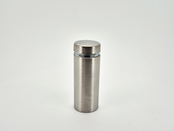 Distanţiere semnalistică din inox argintiu, 16 x 35 mm