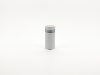 Distanţiere semnalistică albe, Folina, din inox, 12x15 mm