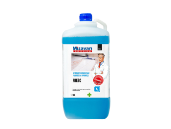 Dezinfectant detergent pardoseli Dr. Stephan Fresc  5l și lavetă microfibră pentru uz general