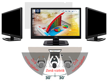 Filtru de confidențialitate ecran laptop sau monitor 17
