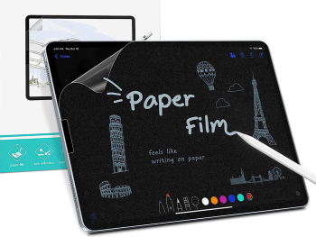 Folie de protecție cu textură de hârtie, Paper Feel, antiamprentă, reduce lumina albastră, compatibila cu Samsung Tab S7 si Tab S8