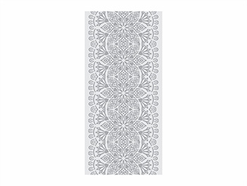 Folie sablare decorativă Iris, Folina, pentru uşi din sticlă, rolă de 100x210 cm