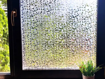 Folie geam autoadezivă, mozaic translucid, 50x120 cm