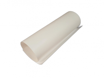 Folie PVC rigid alb mat, Aslan N22, fără adeziv, rolă de 61x200 cm