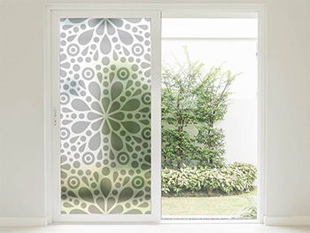 Folie sablare decorativă Alice, Folina, pentru uşi din sticlă, rolă de 100x210 cm