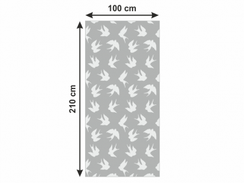 Folie sablare uşă din sticlă, Folina, model păsări, rolă de 100x210 cm, cu racletă aplicare folie-sablare-usa-din-sticla-9502