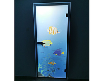 Folie sablare cabină duş Peisaj marin, Folina, autoadezivă, rolă de 100x210 cm folie-sablare-cabina-dus-peisaj-marin-4324