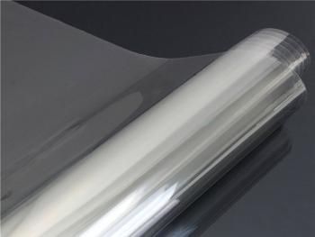 Folie transparentă autoadezivă, pentru securizarea sticlei, rolă de 75x200 cm, cu racletă inclusă