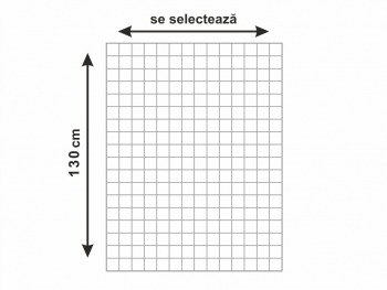 Folie tablă şcolară cu liniatură matematică, whiteboard autocolant, 130 cm lăţime