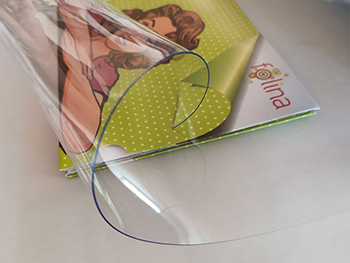 Folie transparentă protecţie mobilă , Folina, fără adeziv, 0,6 mm grosime - 137 cm lăţime