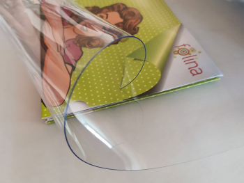 Folie transparentă protecţie mobilă Folina, fără adeziv, 2 mm grosime, rolă de 140x300 cm 