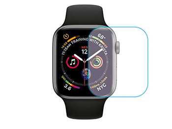Folie de protecție ceas smartwatch Apple Watch seria 4, 40mm - set 3 bucăți