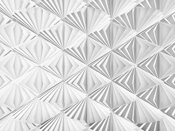 Fototapet 3D gri Delta, Komar, model geometric, 368x254 cm