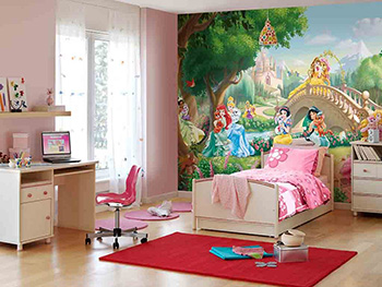 Fototapet Princess Palace Pets, Komar, pentru copii, multicolor