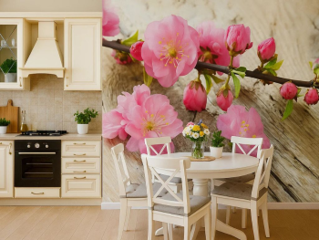 Fototapet crengi înflorite, Dimex, Sakura, 375x250 cm Fototapet crengi înflorite, Dimex, Sakura, 375x250 cm