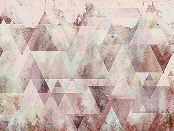 fototapet-triangles-red-8519