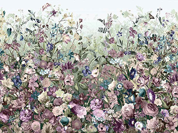 Fototapet floral Botanica, Komar, multicolor, 368x248 cm