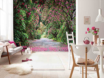 Fototapet floral Wicklow Park, Komar, dimensiuni 368 x 254 cm
