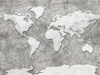 fototapet-harta-lumii-komar-world-relief-gri-350-250-cm-4483
