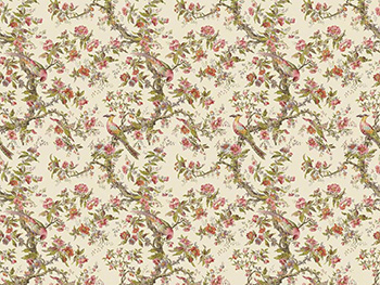 Fototapet floral clasic Heritage, Komar, bej, 400x280 cm