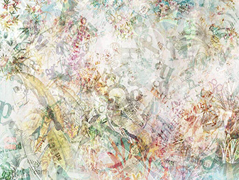 Fototapet cu model abstract Stories, Komar, multicolor - 400x250 cm