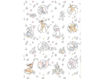 Fototapet copii Best of Disney Friends, Komar, cu personaje Disney, 200x280 cm fototapet-best-of-disney-friends-9676