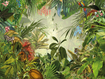 Fototapet Into the wild, Komar, peisaj exotic, 368 x 248 cm
