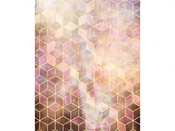 fototapet-cu-model-geometric-roz-8940