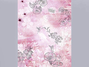 Fototapet vlies Clopoţica Fairytale, Komar, fototapet roz, dimensiuni 200x250 cm