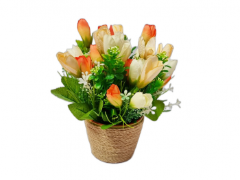 ghiveci-cu-flori-artificiale-branduse-crem-5728