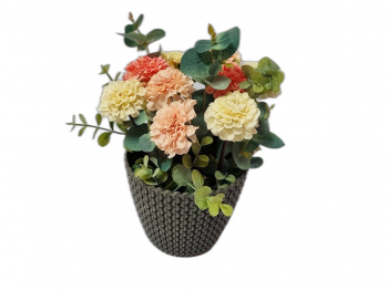 ghiveci-gri-cu-plante-artificiale-crem-7196