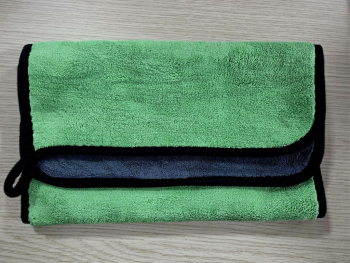 Lavetă microfibră cu 2 fețe și agățătoare, 30x60 cm – pentru curățenia casei și mașinii