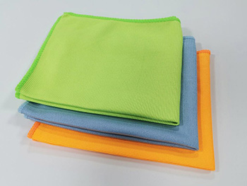 Lavete microfibră pentru geam, Folina, 30x40 cm, set 3 bucăţi