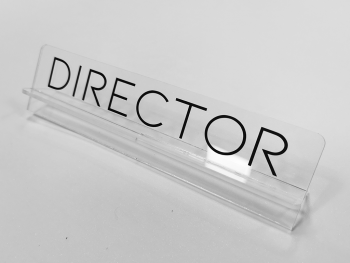 Plăcuță pentru birou, model din acril transparent cu text personalizat, 20x5 cm placuta-cu-functie-pentru-birou-v0-5171