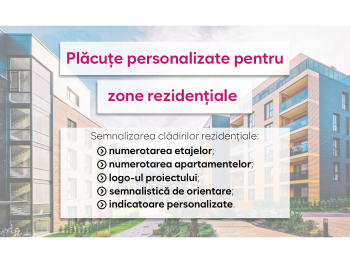 Plăcuțe de semnalizare personalizate pentru clădiri rezidențiale și scări de bloc: plăcuțe de semnalizare printate sau gravate placute-personalizate-pentru-zone-complex-cladire-rezidentiala-s0-3438