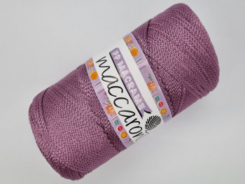 Snur lila, Maccaroni PP Macrame, 2-3 mm grosime