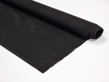 Piele ecologică, culoare neagră, imitație piele întoarsă, moale si flexibilă, 1mm grosime