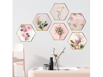 set-6-stickere-hexagoane-cu-motive-florale-5131