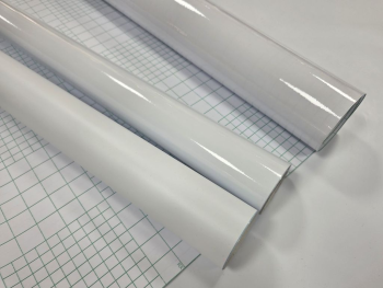 Set autocolant alb lucios și mat 30x200 cm + folie transfer 60x200 cm – pentru cutter plotter și stickere personalizate