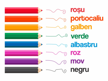 Sticker Culori, Folina, autoadeziv, multicolor, planșă medie, racletă de aplicare inclusă