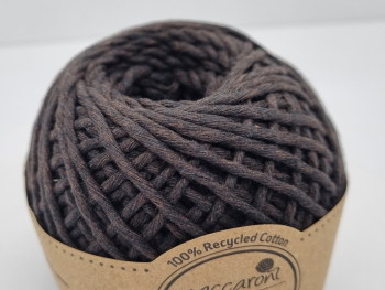 Sfoara bumbac maro inchis, Maccaroni Cotton Premium, fir de 2 mm grosime, 100g sfoara-bumbac-maro-1287