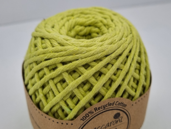 Sfoara bumbac verde lime, Maccaroni Cotton Premium, fir de 2 mm grosime, 100g sfoara-verde-lime-din-bumbac-1913