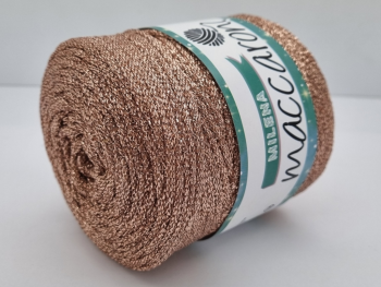 Snur rose gold Maccaroni Milena Glitter