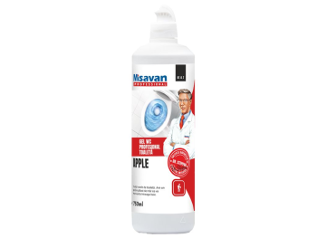 Soluție curățare toaletă, Misavan WC Apple Gel, 750 ml