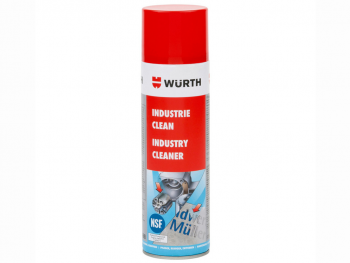 Spray curățare și îndepărtare adeziv, curățitor industrial, Wurth, 500ml, lavetă de curățare inclusă